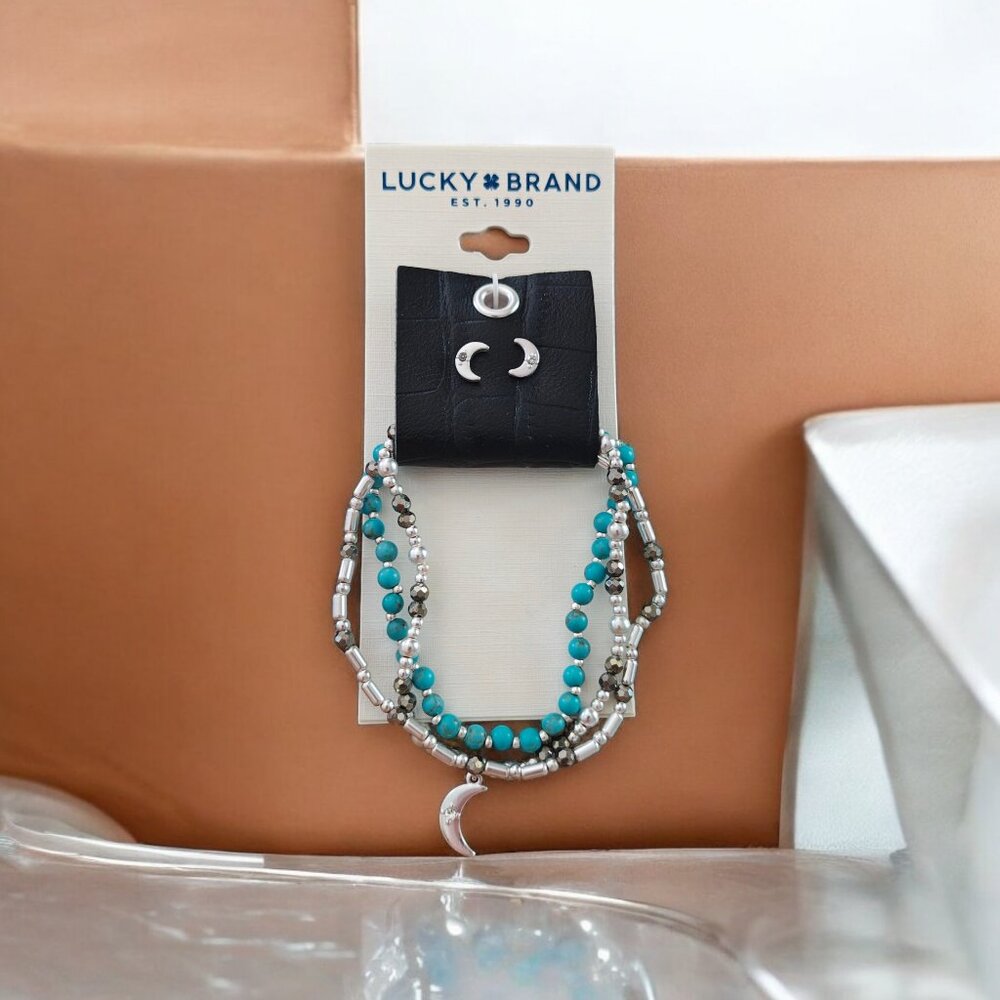 LUCKY BRAND Bracelet & Earrings Set